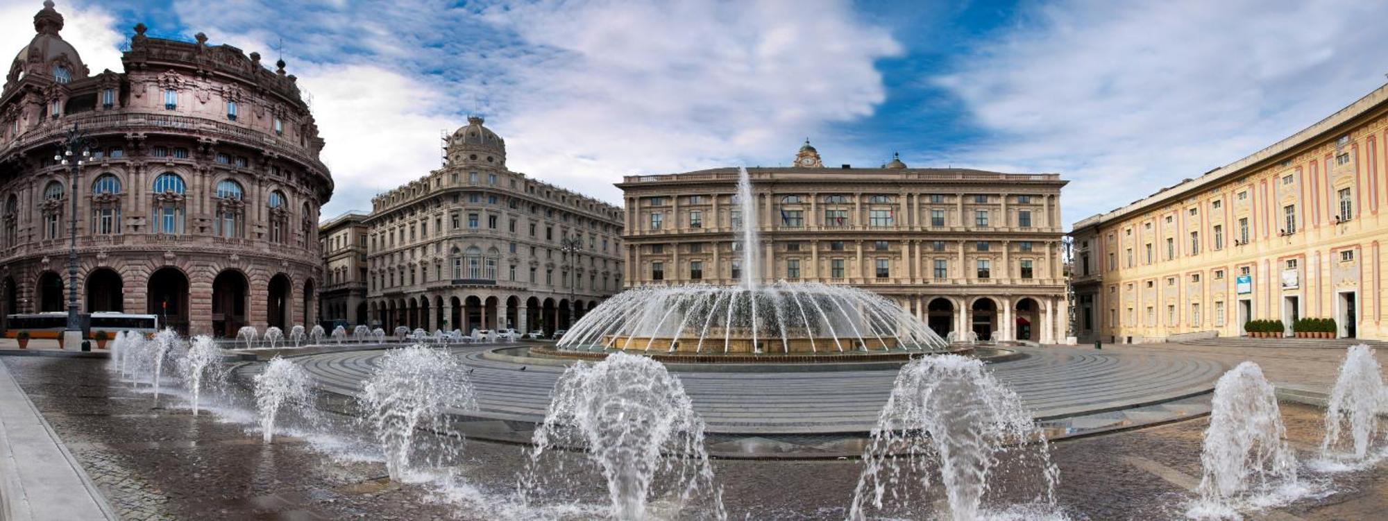 Апартаменты La Mansarda Del Principe, Vicoli, Acquario E Lanterna Генуя Экстерьер фото